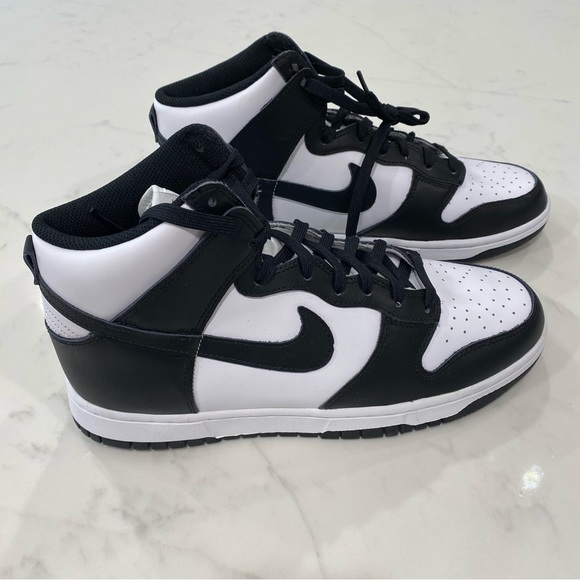 Nike Dunk Hi retro Pandas sz 10 DS - Picture 12 of 16